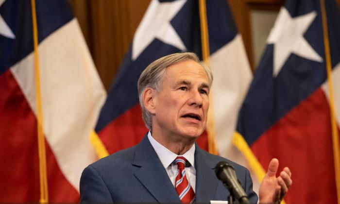 Texas Gov. Abbott Signs Bills to Prevent Defunding the Police and Increase Penalties for Interfering With Police
