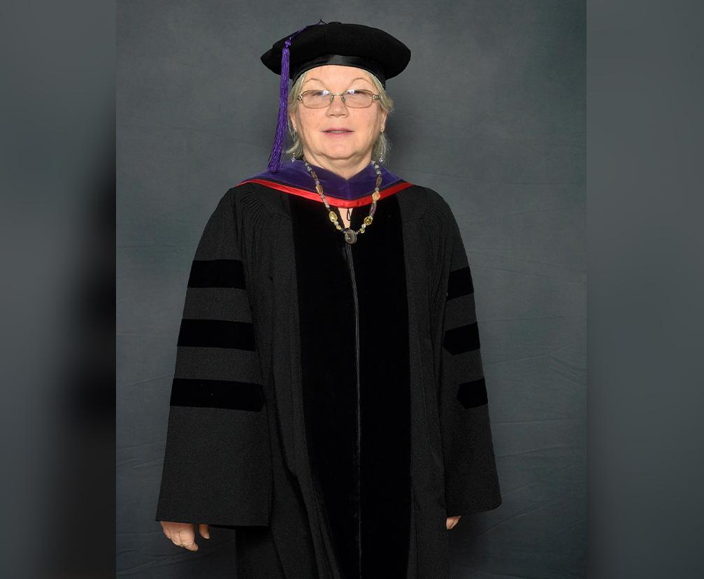 Deanna House's graduation photo from the University of Maine School of Law. (Courtesy of <a href="https://www.facebook.com/DeeHouse">Deanna House</a>)