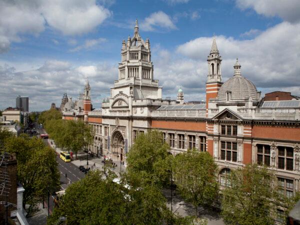 The museum building on Cromwell Road was designed by architect Ashton Webb, who later went on to design the façade of Buckingham Palace. (Victoria and Albert Museum, London)