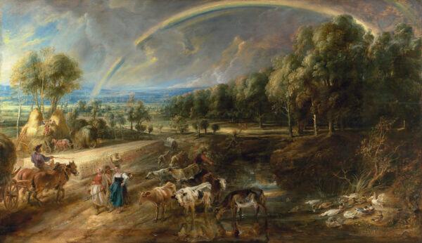 "The Rainbow Landscape," circa 1636, by Peter Paul Rubens. (Trustees of The Wallace Collection, London)
