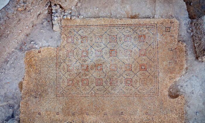 Researchers Discover Remarkable 1,600-Year-Old Mosaic From Byzantine Age in Israel