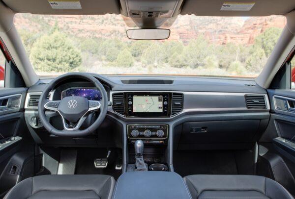 The interior of the Atlas. (Courtesy of VW)