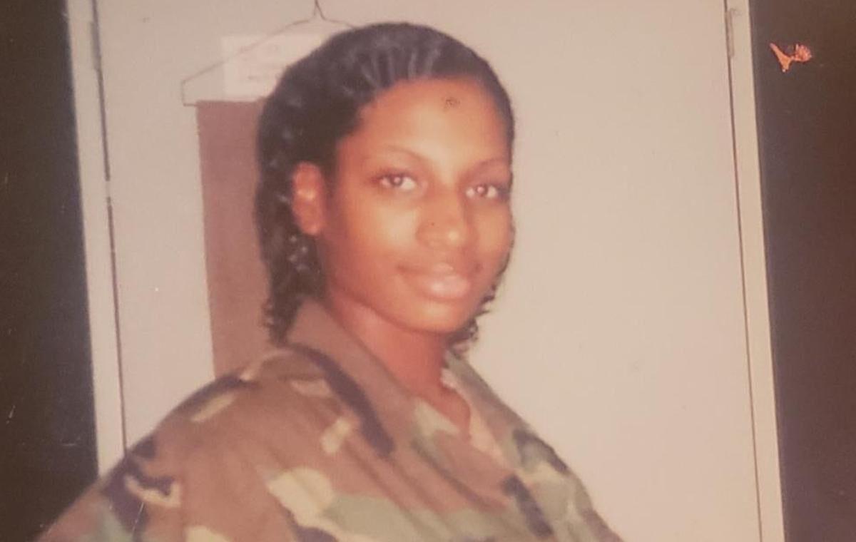 Takosha Swan during her years serving in the military. (Takosha Swan)