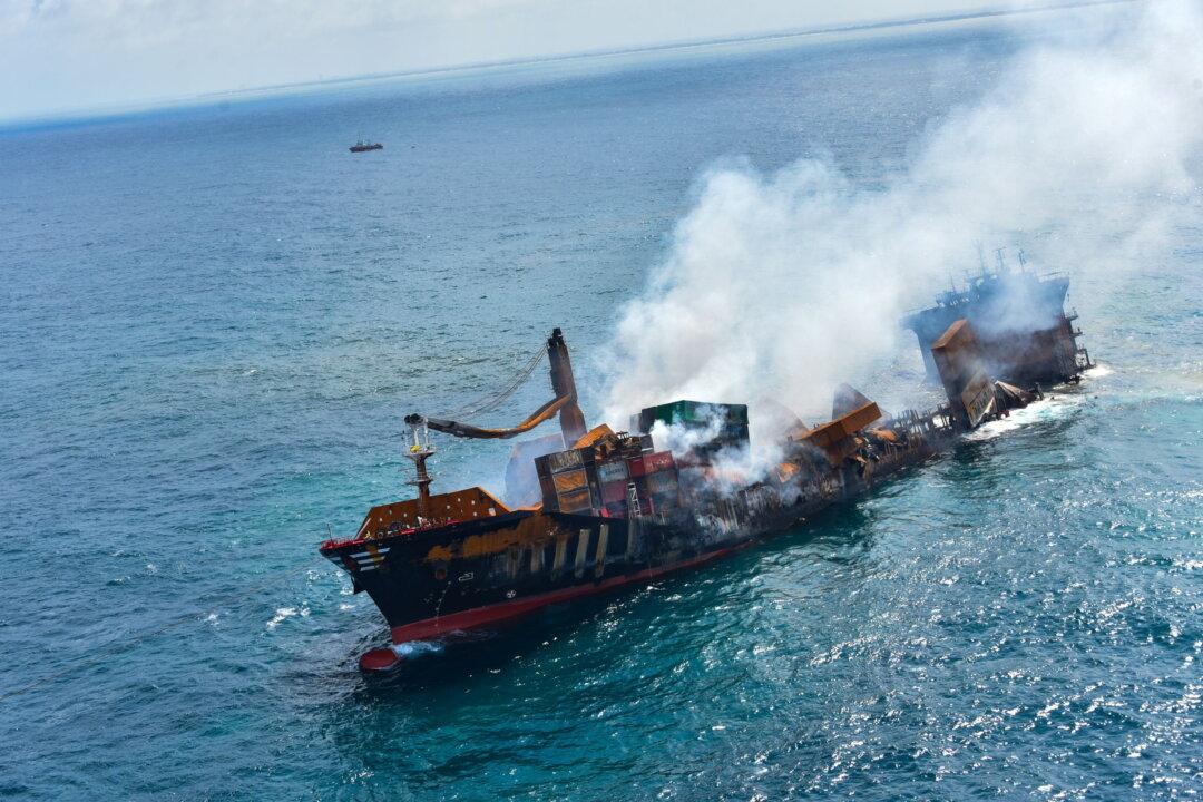 Chemical Cargo Ship Sinks Off Sri Lanka, Fouling Rich Fishing Waters