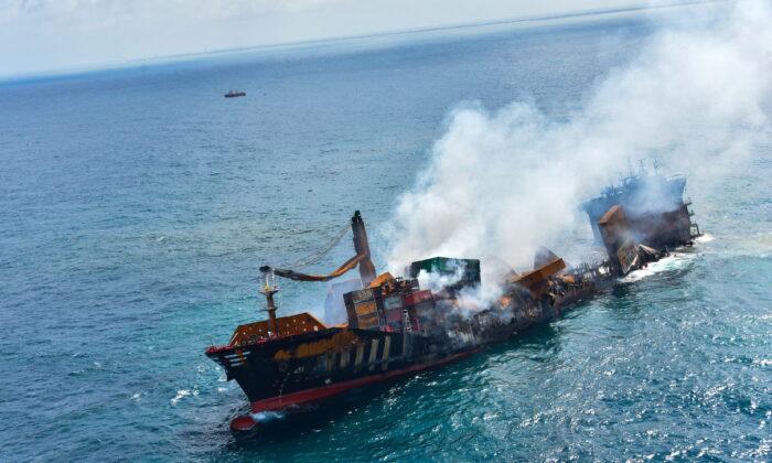 Chemical Cargo Ship Sinks Off Sri Lanka, Fouling Rich Fishing Waters