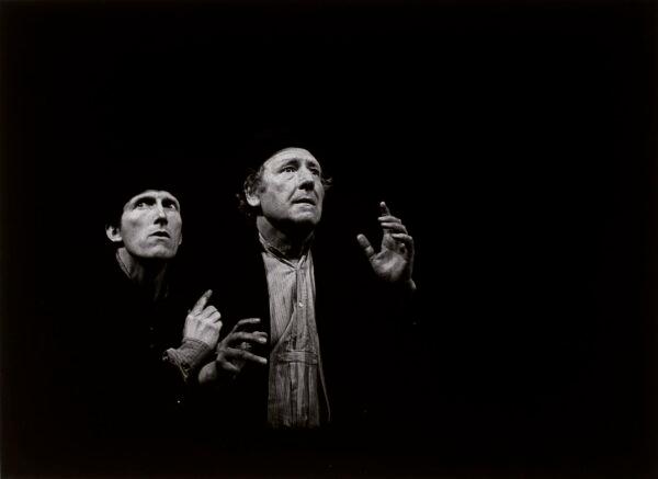 Samuel Beckett’s “Waiting for Godot,” a piece of Theater of the Absurd, does not exemplify Natural Theater. This 1978 Avignon Festival production was directed by Otomar Krejca and starred Rufus as Estragon and Georges Wilson as Vladimir. (Fernand Michaud/ CCO)