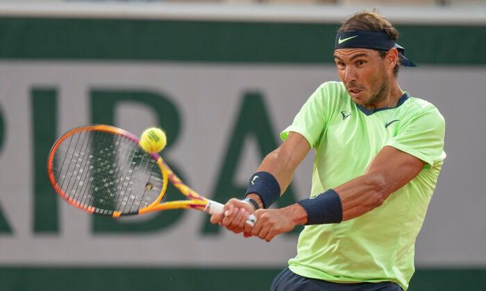 French Open Champion Nadal Reaches 3rd Round on Empty Court