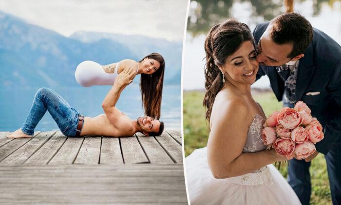 Aerialist Performer Born With No Legs Finds True Love, Marries Man From Half a World Away