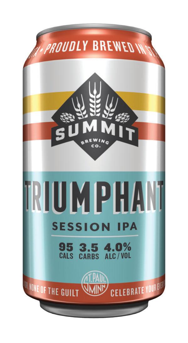 Summit Brewing Triumphant Session IPA. (Courtesy of Summit Brewing)