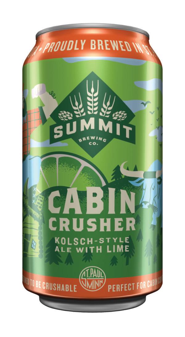 Summit Brewing Cabin Crusher. (Courtesy of Summit Brewing)