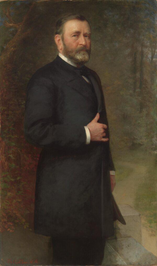 A portrait of Ulysses S. Grant, circa 1880, by Thomas Le Clear. Gift of Mrs. Ulysses S. Grant Jr.; National Portrait Gallery. (Public Domain)