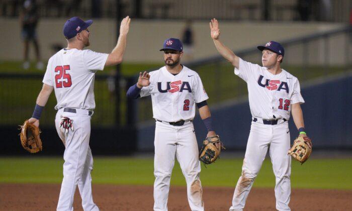 US Moves Within a Win of Qualifying for Olympic Baseball