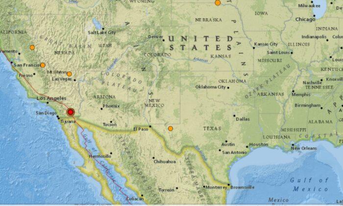 Magnitude 5.3 Earthquake Recorded in Southern California
