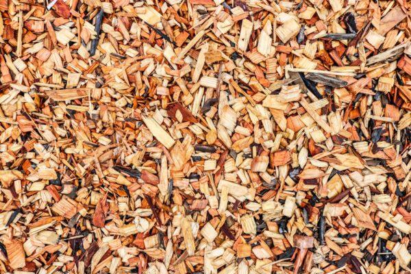 Some different types of organic mulch include wood bark chips and shredded bark primarily from such sources as pine, cedar, and cypress trees as well as various other hardwoods. The larger the chunks, the slower they break down. (Olya Adamovich/Pixabay)