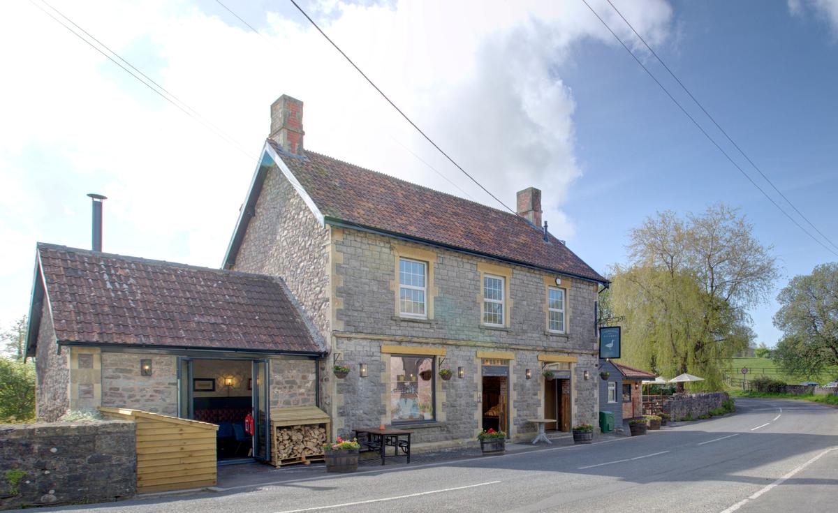 The Holcombe Farmshop and Kitchen in Radstock, Somerset. (SWNS)