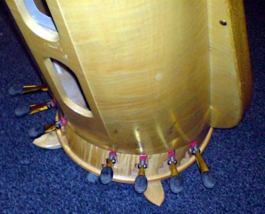 Harp pedals. (Tjako van Schie /CC BY-SA 4.0)