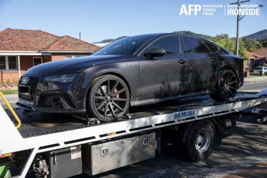 Car seized during Operation Ironside raid (Supplied)