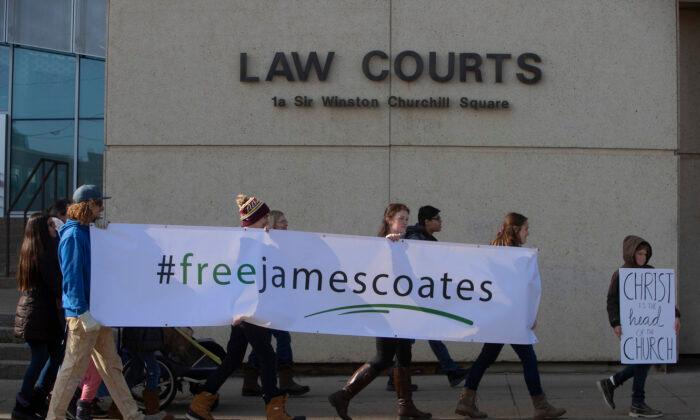 Alberta Court Strikes Down Pastor James Coates’s Charter Application