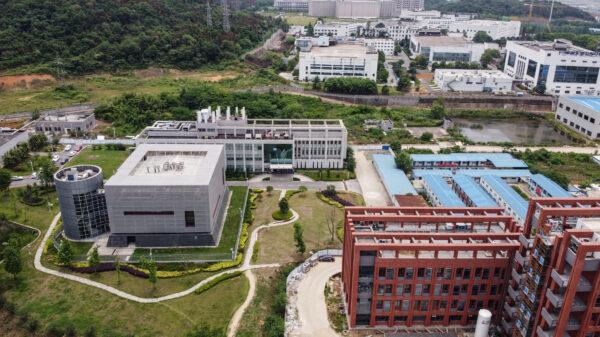 The P4 laboratory on the campus of the Wuhan Institute of Virology in Wuhan, China's central Hubei Province, on May 13, 2020. (Hector Retamal/AFP via Getty Images)
