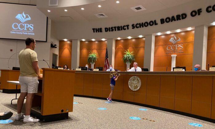 Collier County School Board Hears From Angry Citizens About Possible CRT Content in Textbooks