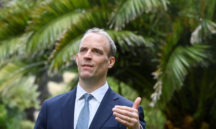 UK’s Raab: Some Countries Are Using Vaccines as a Geopolitcal Tool