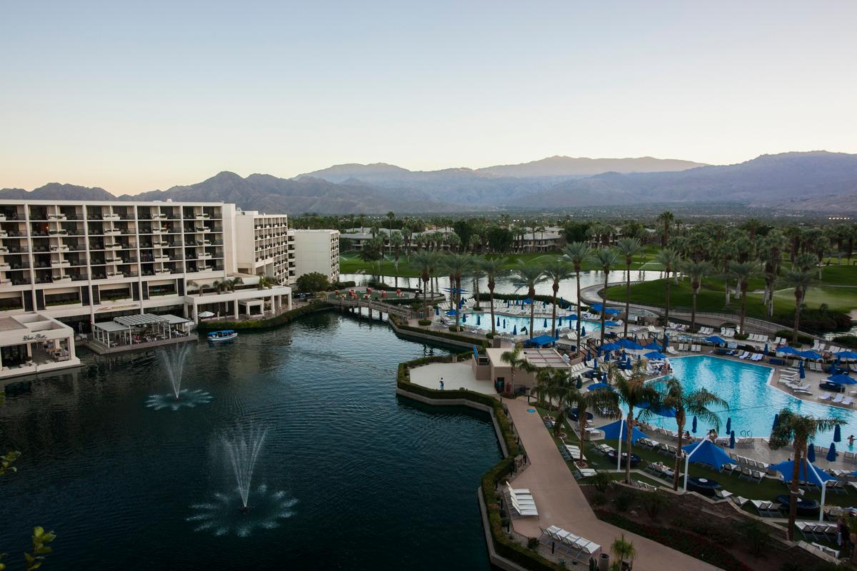 The JW Marriott Desert Springs Resort & Spa in Palm Desert, Calif. (Channaly Philipp/The Epoch Times)