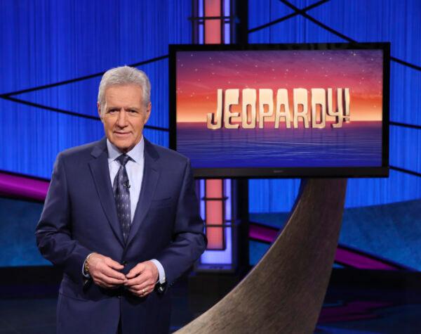 Alex Trebek, host of the game show "Jeopardy!" in a file photo. (Jeopardy! via AP)