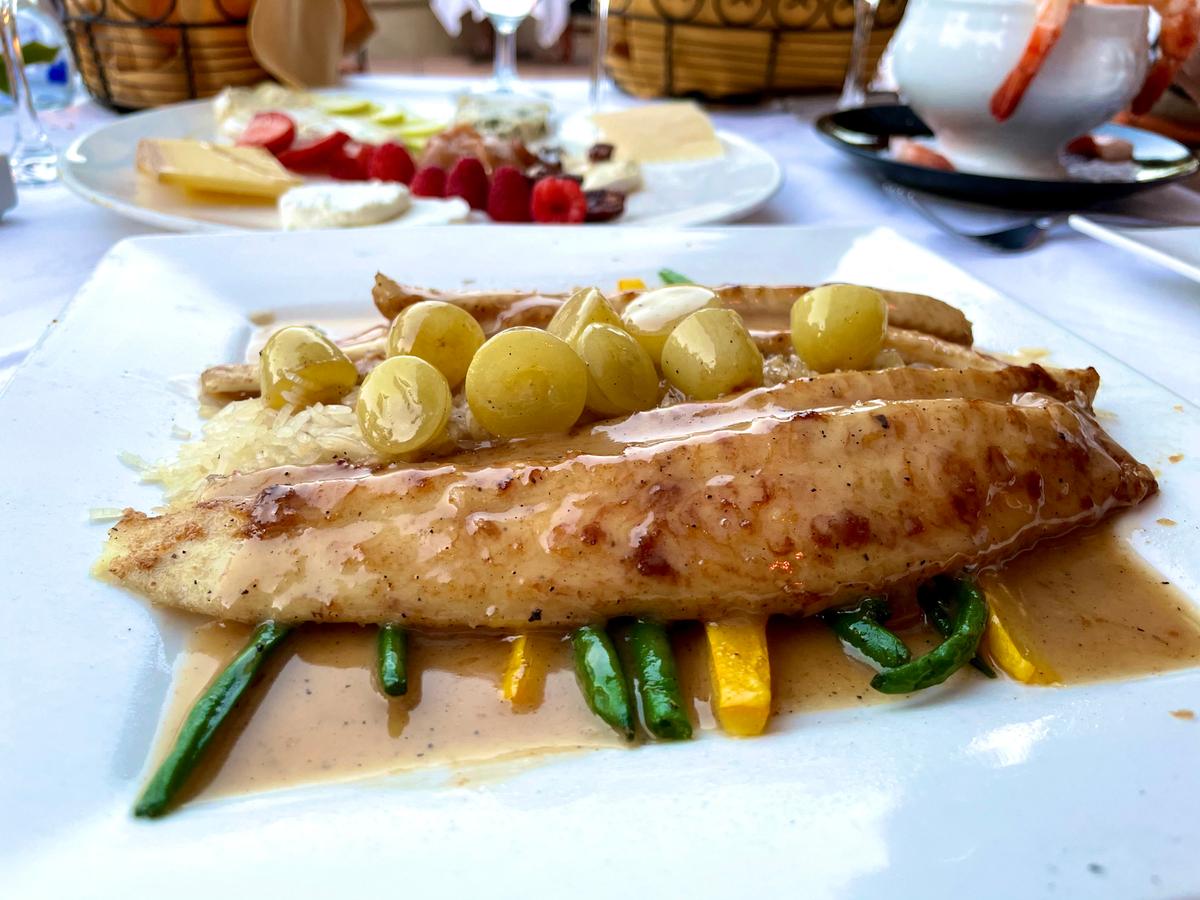 The Dover sole dish at Cuistot. (Janna Graber)