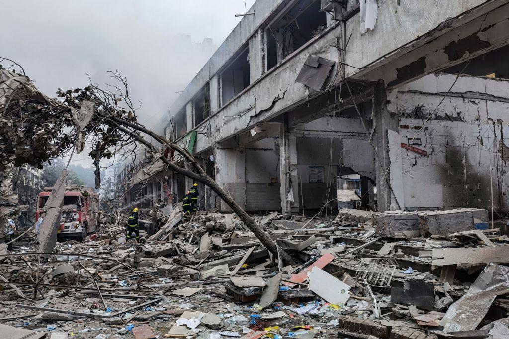 Gas Explosion in Central China Kills at Least 12