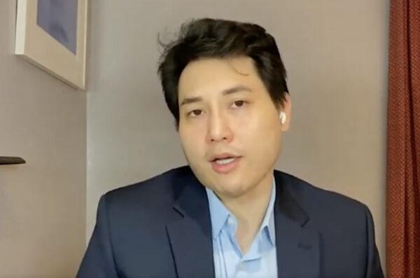 Independent journalist Andy Ngo during an interview with The Epoch Times in February 2021. (The Epoch Times)