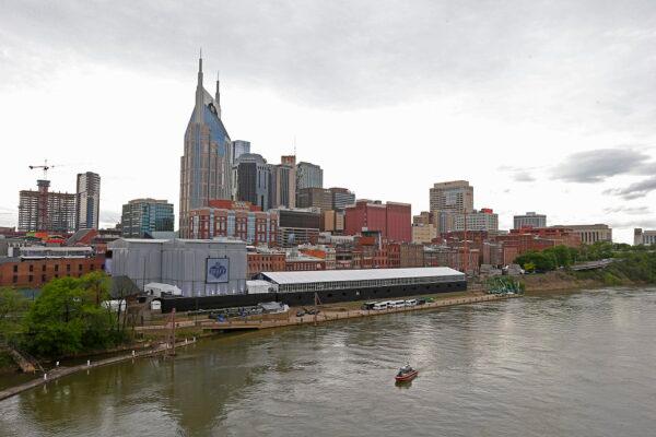 The skyline of Nashville, Tenn., on April 25, 2019. (Frederick Breedon/Getty Images)