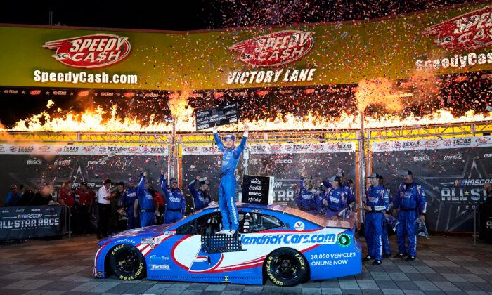 Larson Wins 2nd NASCAR All-Star Race, This One in Texas