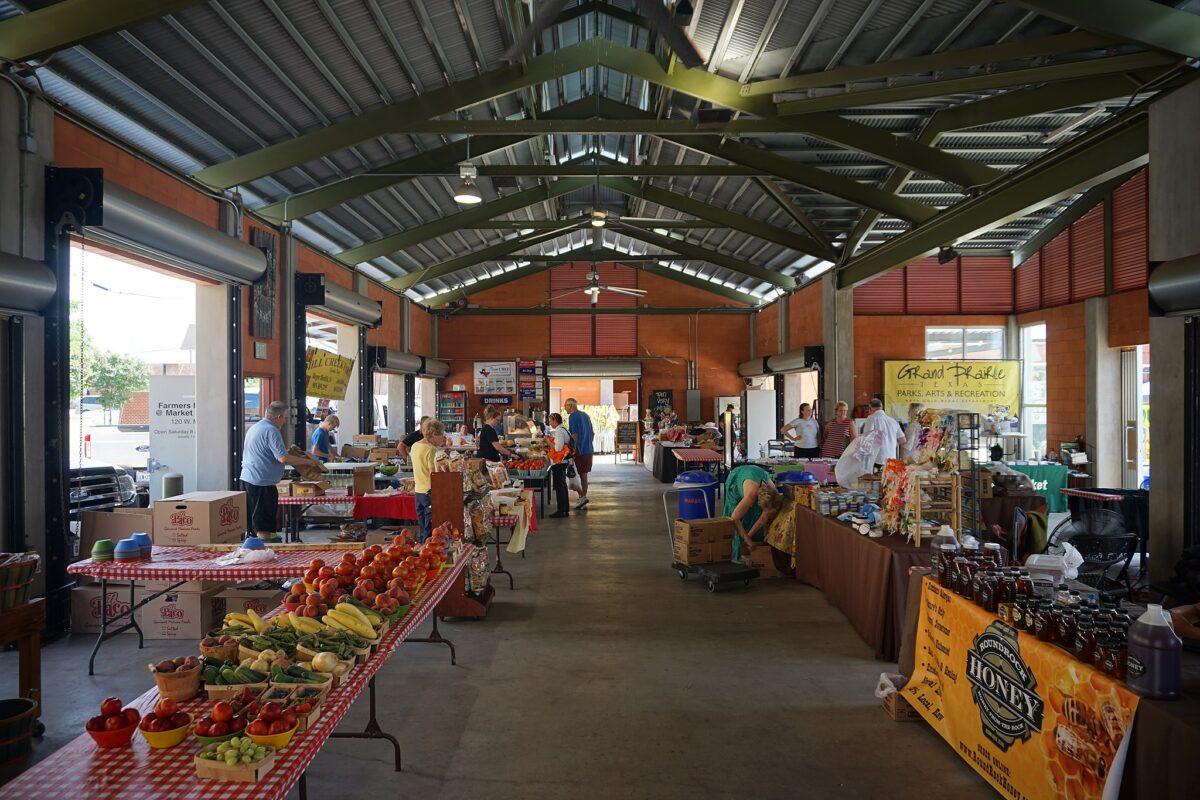 Farmers markets are becoming the norm in many urban areas to buy fresh locally grown fruits and veggies, and also a place where growers can buy and sell seeds to other farmers, and those interested in growing their own fruits and veggies. (Micheal Barera)