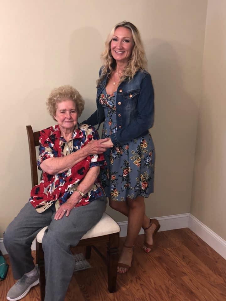 Jean Stapp met her granddaughter Adawna Ruthart, Patrick Sherman's oldest daughter, for the first time. (Courtesy of <a href="https://www.instagram.com/a1___magicmom___0/">Donna Afman</a>)