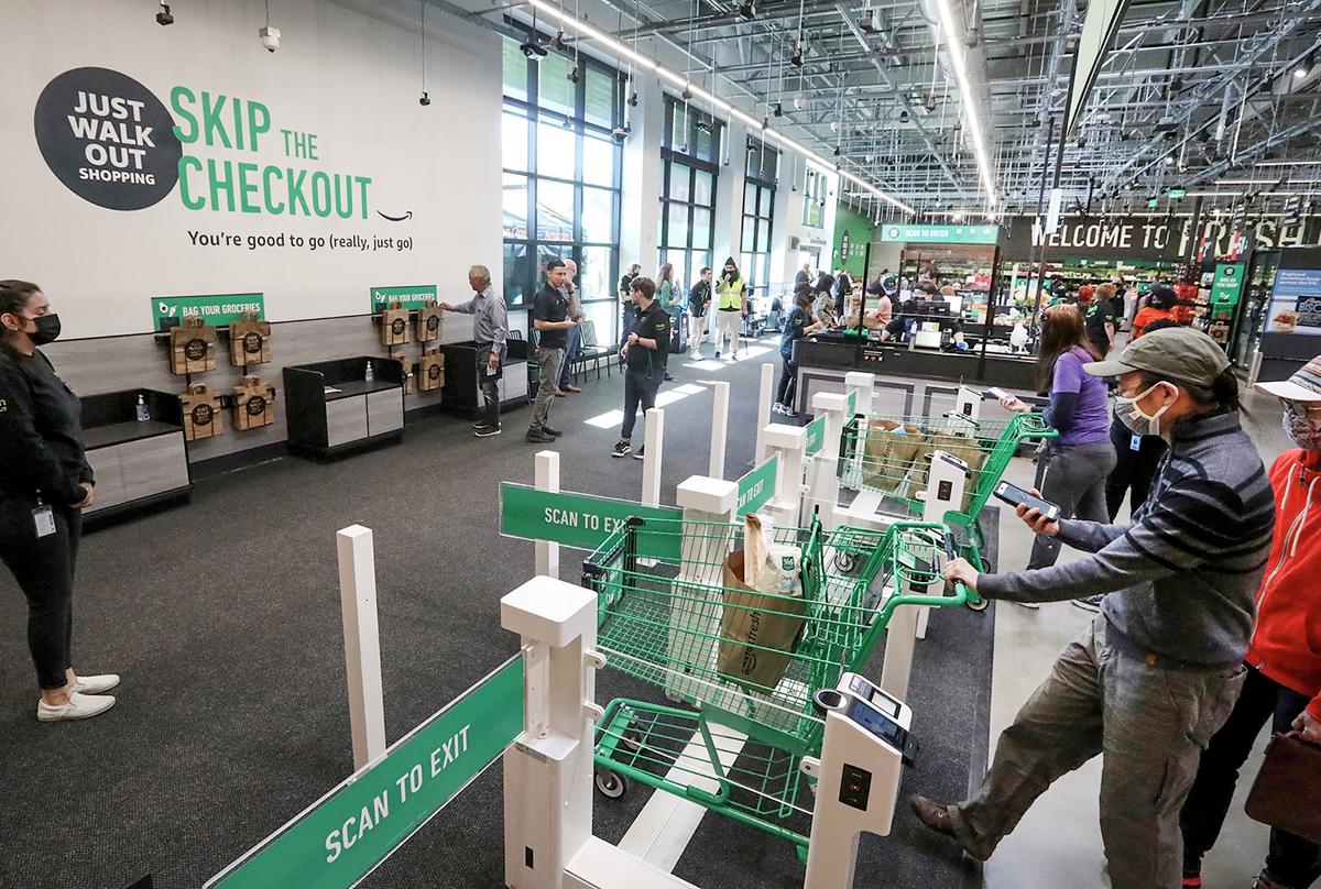 Amazon Opens Its Largest-Yet Cashierless Grocery