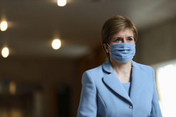 Scotland’s First Minister Nicola Sturgeon in an undated file photo. (Russell Cheyne/PA)