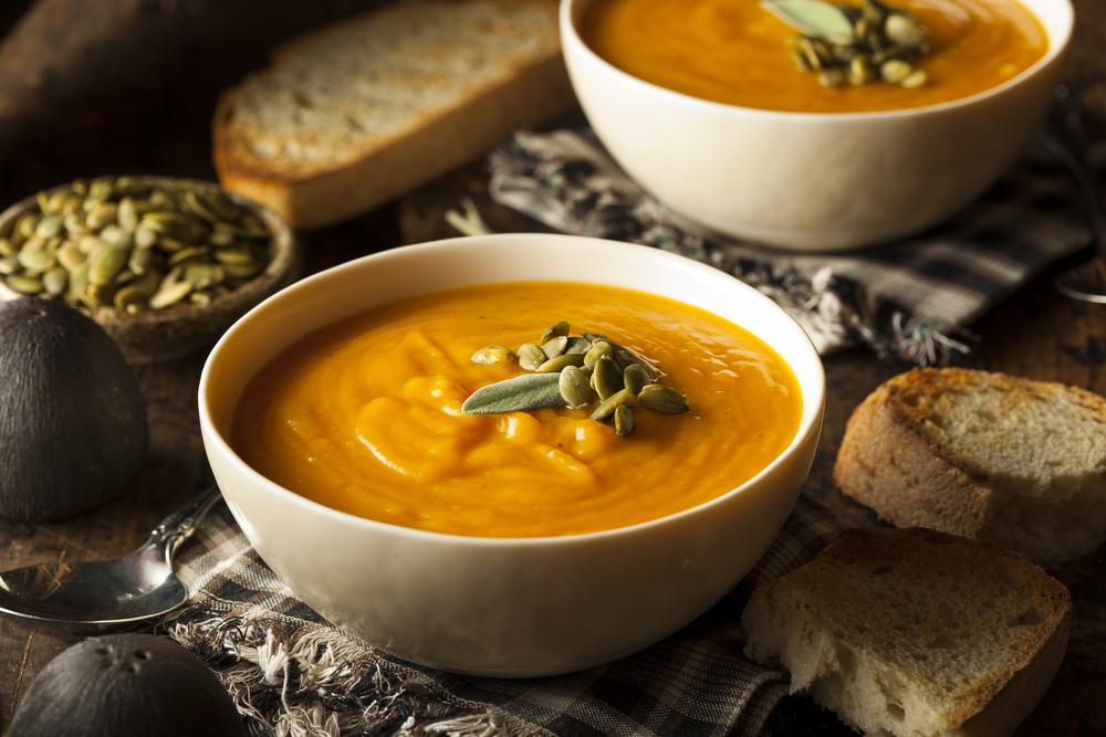 You can't go wrong with a comforting bowl of soup, no matter the season. (Brent Hofacker/Shutterstock)