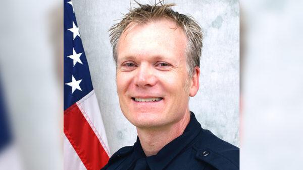 Officer Gordon Beesley in an undated photo. (Arvada Police Department via AP)