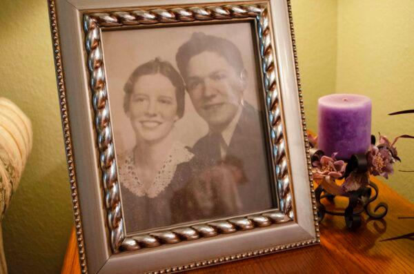 Wayne Perry and his wife, Mary Evelyn Rapp Perry. (Courtesy of Dustin Bass)