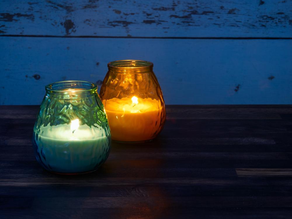 Light a few citronella candles to keep the bugs at bay. (Teodor Costachioiu/Shutterstock)