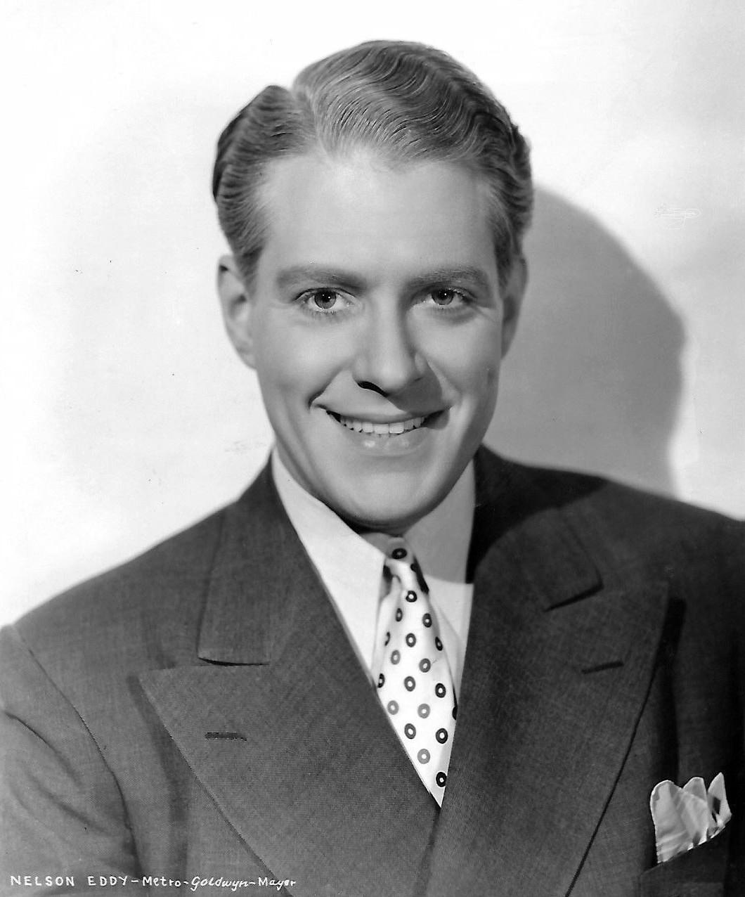 Steve Logan (Nelson Eddy, here in a 1935 publicity photo) plays the hero in the 1939 film “Let Freedom Ring.” (Public Domain)