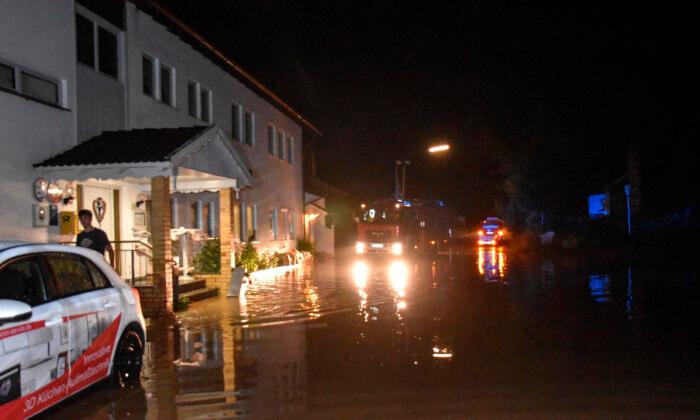 German Vaccine Center Flooded, 5 Injured by Heavy Hail