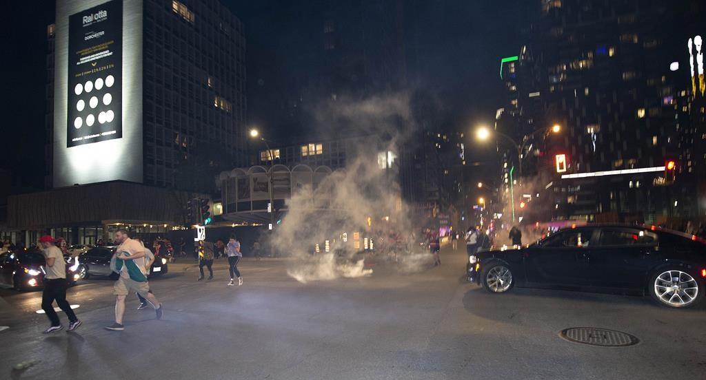Police Look to Contain Rowdy Canadiens Fans After Win Over Vegas to Advance