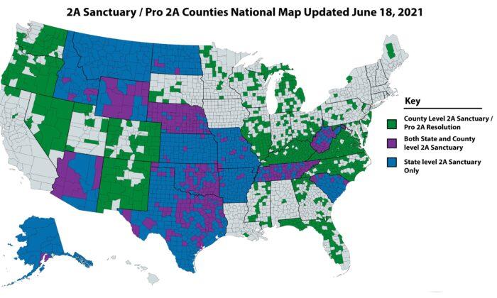 Gun Sanctuary Movement Erupts: 61 Percent of US Counties Now ‘Second Amendment Sanctuaries’