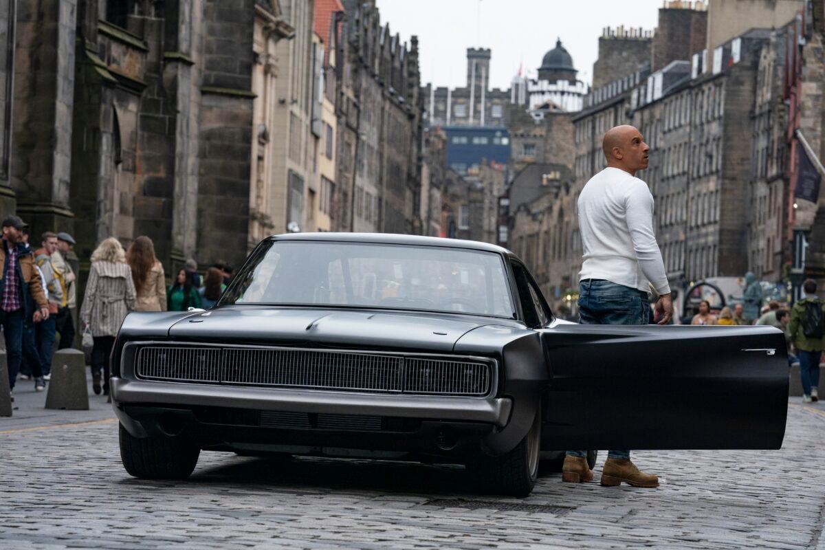 Vin Diesel in “F9: The Fast Saga.” (Giles Keyte/Universal)