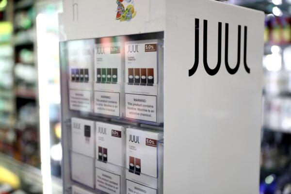 Juul products at Smoke and Gift Shop in San Francisco, Calif., on Oct. 17, 2019. (Justin Sullivan/Getty Images)