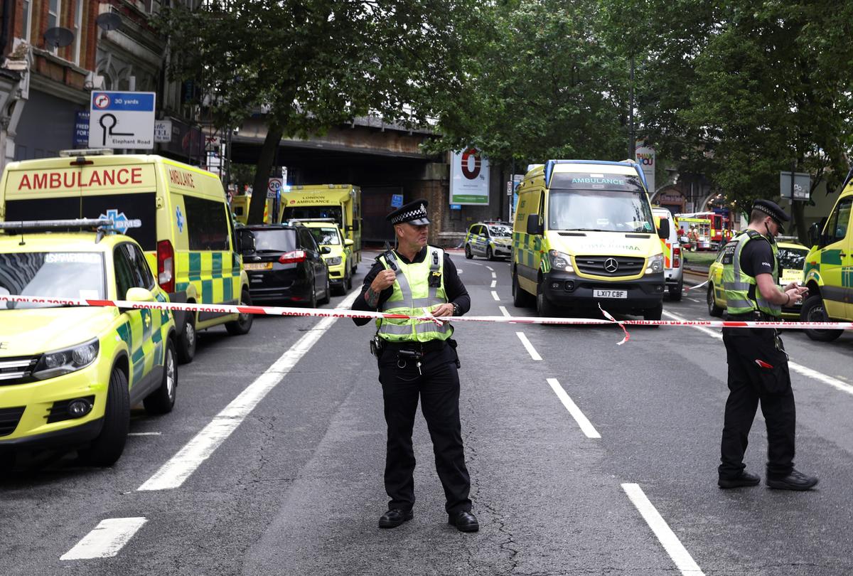 Large Fire Rips Through South London Railway Arch