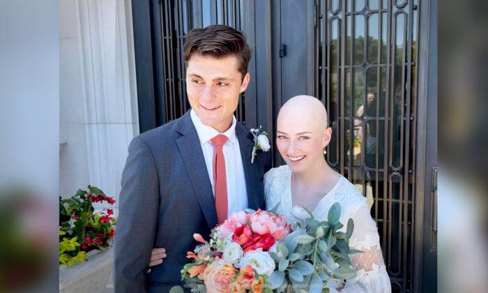 Woman Fighting Cancer Weds High School Sweetheart After Docs Say She Has Just Months to Live