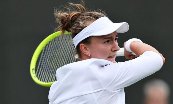 French Open Winner Krejcikova Makes Confident Start on Grass