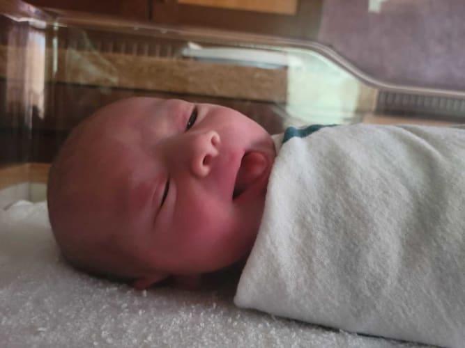 Baby Rosemary Claire Hardman. (Courtesy of <a href="https://www.instagram.com/emilygeller/">The Hardmans</a>)